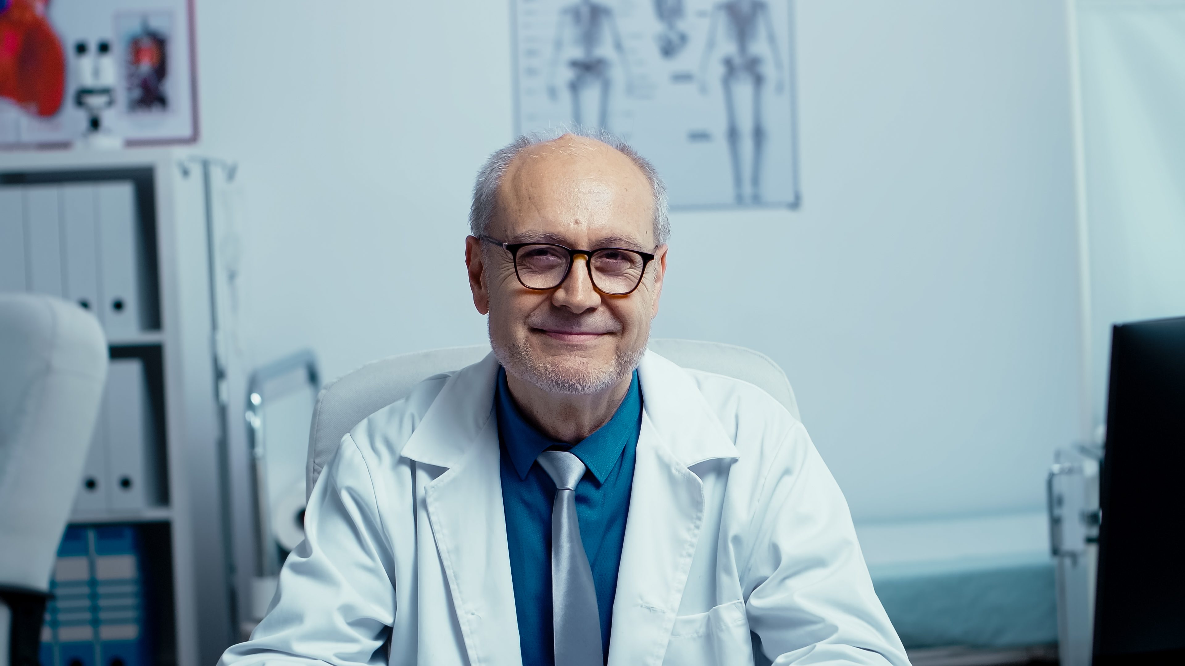 Experienced doctor in portrait